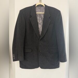 Gianfranco Ruffini Cashmere Blend Charcoal Gray W/ gray Lining Mens Suit Jacket
